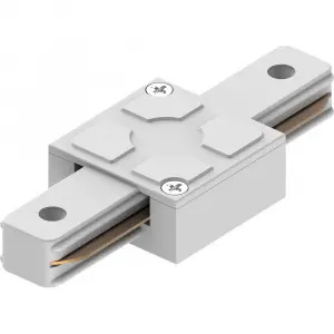 ЭЛМАКС - Коннектор прямой для шинопровода, белый, LD1006 для CAB1005 элмакс, электротехника, кабель, светотехника, elmax.pro