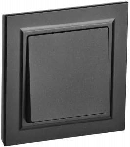 ЭЛМАКС - BRITE Выключ. 1-кл. 10А в сб. ВСР10-1-0-БрЧ черн. IEK элмакс, электротехника, кабель, светотехника, elmax.pro