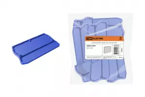 ЭЛМАКС - Заглушка для ЗКБ 3 вывода 1,5/2,5 мм2 синяя TDM элмакс, электротехника, кабель, светотехника, elmax.pro