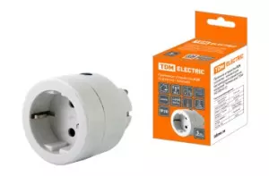 ЭЛМАКС - Приемное устройство Р2К (в розетку - комп.) для беспроводного управления нагрузкой "Уютный дом" TDM элмакс, электротехника, кабель, светотехника, elmax.pro