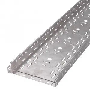 Лоток перфорированный Стандарт HDZ 300х50х3000 (0,8 мм) (12 м/уп) Промрукав