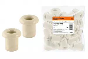 ЭЛМАКС - Керамический проходной изолятор для провода «ЭКО» сосна (25шт) TDM элмакс, электротехника, кабель, светотехника, elmax.pro