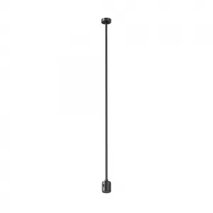 Крепление потолочное Long 760мм с прямым коннектором питания Flarity черный