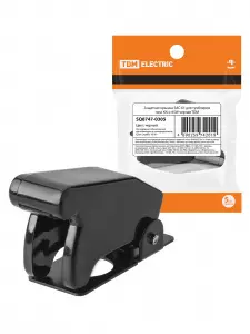 ЭЛМАКС - Защитная крышка для тумблеров SAC-01 типа KN и ASW черная TDM элмакс, электротехника, кабель, светотехника, elmax.pro