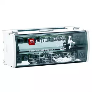 ЭЛМАКС - Шина нулевая в корпусе 2х11 EKF элмакс, электротехника, кабель, светотехника, elmax.pro