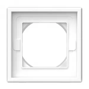 ЭЛМАКС - ARTGALLERY 1-постовая РАМКА IP44, БЕЛЫЙ элмакс, электротехника, кабель, светотехника, elmax.pro