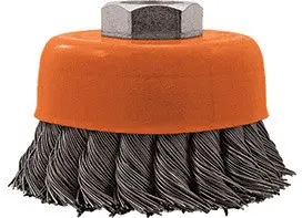 ЭЛМАКС - Щетка крацовка Чашка 100мм/14 витая, Pobedit элмакс, электротехника, кабель, светотехника, elmax.pro