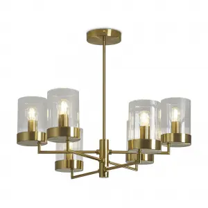 Freya Modern Clip Подвесной светильник Латунь