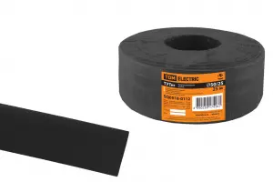 ЭЛМАКС - Термоусаживаемая трубка ТУТнг 50/25 черная (25 м/ролл) TDM элмакс, электротехника, кабель, светотехника, elmax.pro