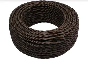 ЭЛМАКС - Провод 2*2,5 Коричневый (глянец) 150м элмакс, электротехника, кабель, светотехника, elmax.pro