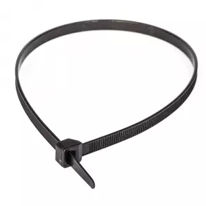 ЭЛМАКС - Хомут-стяжка кабельная нейлоновая 3,6х200 мм черная (100 шт/20000 шт уп/кор) Промрукав элмакс, электротехника, кабель, светотехника, elmax.pro