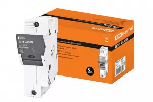 ЭЛМАКС - Держатель плавких вставок ДПВ 22х58 1П TDM элмакс, электротехника, кабель, светотехника, elmax.pro