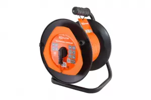 Удлинитель силовой УК6-001 TDM (штепс. гнездо/50м ПВС 2х0,75)