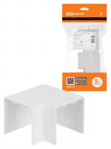 ЭЛМАКС - Поворот на 90 гр. КМП 40х40 (4 шт./комп.) TDM элмакс, электротехника, кабель, светотехника, elmax.pro