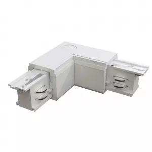 Коннектор угловой внутренний Trinity белый