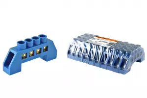 ЭЛМАКС - Шина "N" нулевая в изоляторе 6х9мм 4 группы TDM элмакс, электротехника, кабель, светотехника, elmax.pro