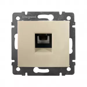 ЭЛМАКС - Розетка RJ11 СЛНК VLN элмакс, электротехника, кабель, светотехника, elmax.pro