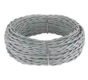 ЭЛМАКС - Провод 2*1,5 Титан (матовый) 10м элмакс, электротехника, кабель, светотехника, elmax.pro