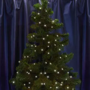 ЭЛМАКС - Гирлянда 230V 100 LED, СТАТИЧНОЕ СВЕЧЕНИЕ, 4000К, 7.5W, 20mA, IP44, шнур 1,5м 0.75мм, CL33 элмакс, электротехника, кабель, светотехника, elmax.pro