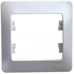 ЭЛМАКС - GLOSSA 1-постовая РАМКА, ПЕРЛАМУТР элмакс, электротехника, кабель, светотехника, elmax.pro