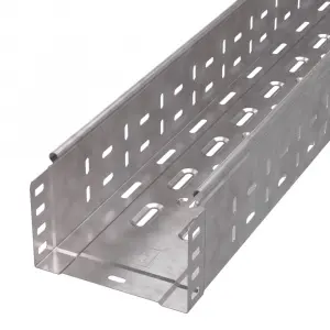 Лоток перфорированный Стандарт HDZ 150х100х3000 (0,7 мм) (6 м/уп) Промрукав