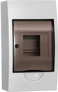 Бокс ЩРН-П-4 модуля навесн.пластик IP41 ИЭК