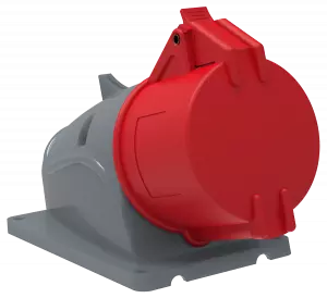 Розетка стационарная ССИ-125 32А-6ч/200/346-240/415В 3Р+РЕ+N IP44 MAGNUM ИЭК