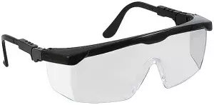 Очки защитные с регулируемыми дужками, прозрачные