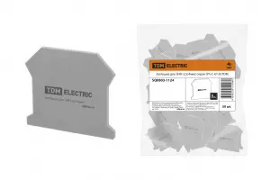 ЭЛМАКС - Заглушка для ЗНН-2,5/4мм2 серая (Ph-C 4/10) TDM элмакс, электротехника, кабель, светотехника, elmax.pro
