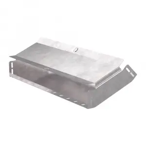 Угол вертикальный внутренний 45 градусов с крышкой Стандарт 600х80 Промрукав