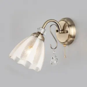 ЭЛМАКС - Настенный светильник 30155/1 античная бронза элмакс, электротехника, кабель, светотехника, elmax.pro