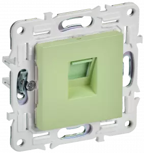 ЭЛМАКС - SKANDY Роз. комп. RJ45 кат.5E SK-K01M мятн. IEK элмакс, электротехника, кабель, светотехника, elmax.pro