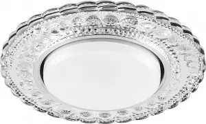 ЭЛМАКС - Светильник встраиваемый со светодиодной подсветкой 20LED*2835 SMD 4000K, 15W GX53, без лампы, прозра элмакс, электротехника, кабель, светотехника, elmax.pro