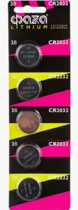ЭЛМАКС - Элемент питания литиевый CR2032 3В BL-5 (уп.5шт) ФАZА элмакс, электротехника, кабель, светотехника, elmax.pro