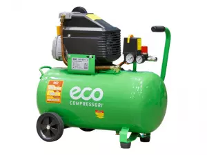 Компрессор ECO AE-501-3 (260 л/мин, 8 атм, коаксиальный, масляный, ресив. 50 л, 220 В, 1.80)