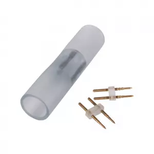 ЭЛМАКС - Переходник для неона LS002 220V 2835 круглый (10pkt) (PSL-03) элмакс, электротехника, кабель, светотехника, elmax.pro