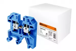 ЭЛМАКС - Зажим наборный ЗНИ-2,5мм2 (JXB25А) синий TDM элмакс, электротехника, кабель, светотехника, elmax.pro