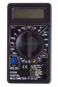 ЭЛМАКС - Портативный мультиметр M838(DT838) Proconnect элмакс, электротехника, кабель, светотехника, elmax.pro