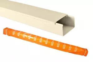 ЭЛМАКС - Кабель-канал 40х25 слоновая кость (40м) TDM элмакс, электротехника, кабель, светотехника, elmax.pro