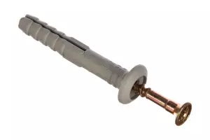 ЭЛМАКС - Дюбель-гвоздь полипр. 6х40 пакет+хэд/карта (6 шт.) элмакс, электротехника, кабель, светотехника, elmax.pro