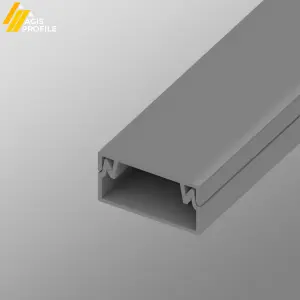 ЭЛМАКС - Кабель-канал 20х10 мм Cерый (50 м/уп) элмакс, электротехника, кабель, светотехника, elmax.pro