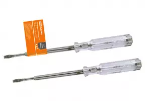 ЭЛМАКС - Отвертка-пробник (индикатор) 190 мм, 100-500В "ЭкспертЭлектрик" TDM элмакс, электротехника, кабель, светотехника, elmax.pro