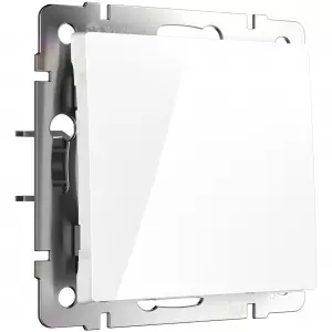 ЭЛМАКС - W1110001/ Выключатель одноклавишный (белый) элмакс, электротехника, кабель, светотехника, elmax.pro