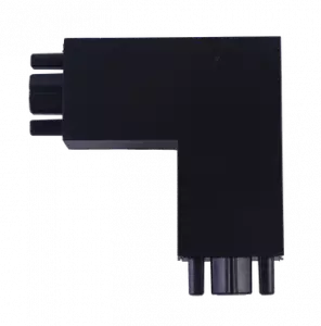 Коннектор шинопровода угловой AC-1B-TL черный серии TOP-LINE IN HOME Коннектор шинопровода угловой AC-1B-TL черный серии TOP-LINE IN HOME