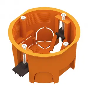 Коробка установочная ГСК 80-0600-2С стойкая к горению (ПВ-2) 68х45 (200шт/кор) Промрукав