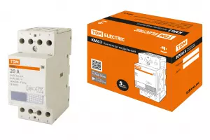 ЭЛМАКС - Контактор модульный КМ63/4-20 4НО TDM элмакс, электротехника, кабель, светотехника, elmax.pro