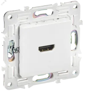 ЭЛМАКС - SKANDY Роз. HDMI SK-H01W арк. бел. IEK элмакс, электротехника, кабель, светотехника, elmax.pro