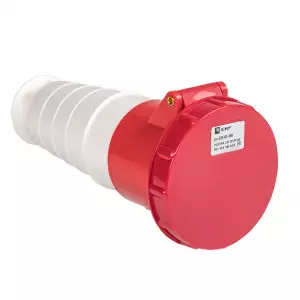 ЭЛМАКС - Розетка 235 3Р+РЕ+N 63А 380В IP67 EKF элмакс, электротехника, кабель, светотехника, elmax.pro