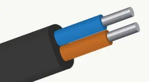 ЭЛМАКС - Кабель АВВГ-П 2x6,0 мм², 150 м., ГОСТ элмакс, электротехника, кабель, светотехника, elmax.pro