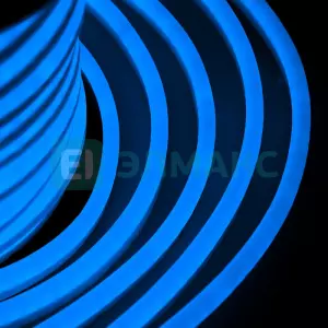 ЭЛМАКС - Гибкий Неон LED - синий, оболочка синяя, бухта 50м элмакс, электротехника, кабель, светотехника, elmax.pro